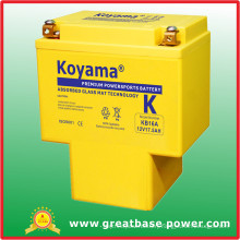 High Capacity Motor Battery 19ah 12V (KB16A)